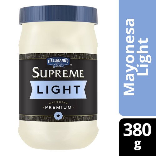 MAYONESA SUPREME LIGHT FR 12X380 GR