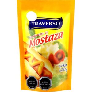 MOSTAZA D/P TRAVERSO 12X500 GR