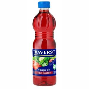 VINAGRE ROSADO TRAVERSO 12X500 CC