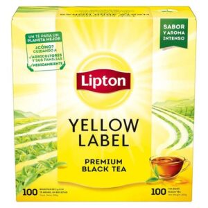 TE LIPTON YELLOW LABEL 10X100BLS