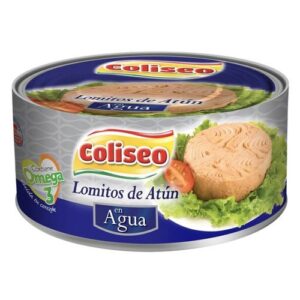 ATUN DESMENUZADO AL AGUA COLISEO 48X160GR