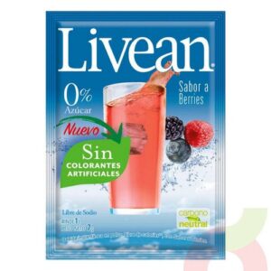 JUGO EN POLVO BERRIES LIVEAN NAC CN 10X7G