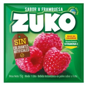 JUGO EN POLVO FRAMBUESA ZUKO 10X15G