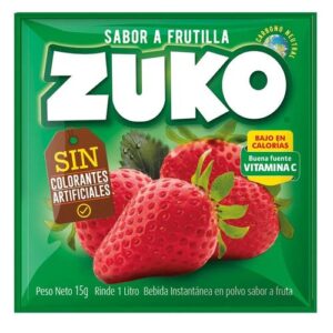 JUGO EN POLVO FRUTILLA ZUKO 10X15G