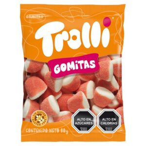 GOMITAS BESITOS TROLLI 15X80GR