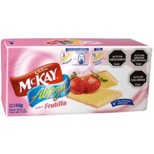 OBLEA ALTEZA FRUTILLA MCKAY 24X140 GR