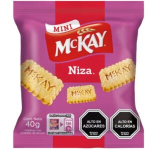 GALLETAS MINI NIZA MC KAY 42X40GR