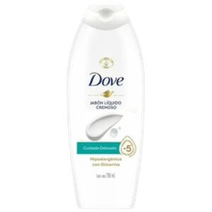 JABON LIQUIDO CUIDADO DELICADO DOVE 8X700ML