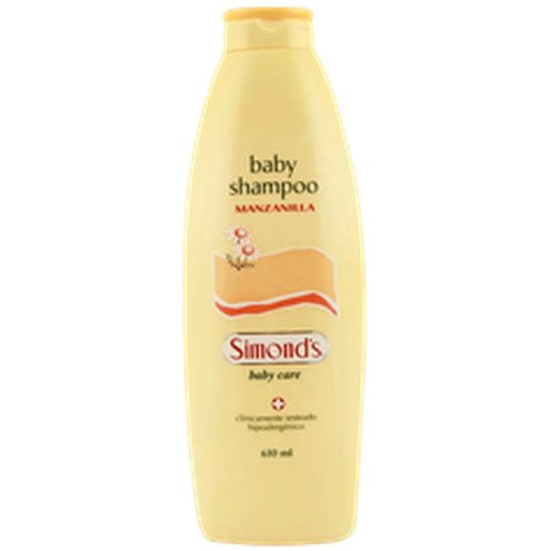 SHAMPOO MANZANILLA SIN LAGRIMAS SIMONDS 12X610 ML