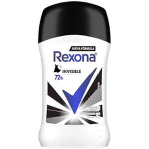 DESODORANTE STICK INVISIBLE WOMEN REXONA 12X50 GR