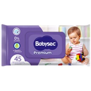 TOALLA HUMEDA PREMIUM BABYSEC 10X45 UN