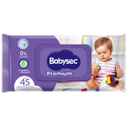 TOALLA HUMEDA PREMIUM BABYSEC 10X45 UN