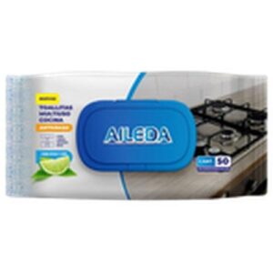TOALLA HUMEDA ANTIGRASA COCINA AILEDA 50UNX18