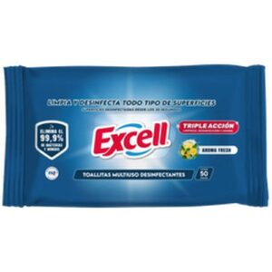 TOALLITAS DESINFECTANTES EXCELL 12X50UN