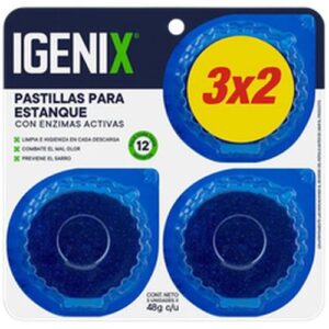 PASTILLA ESTANQUE AZUL IGENIX 12X3X48 GR