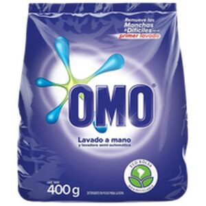 DETERGENTE MULTIACCION LAVADO A MANO OMO 30X400GR