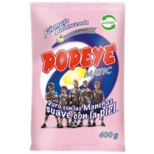 DETERGENTE POPEYE POLVO BOLSA 24X400GR