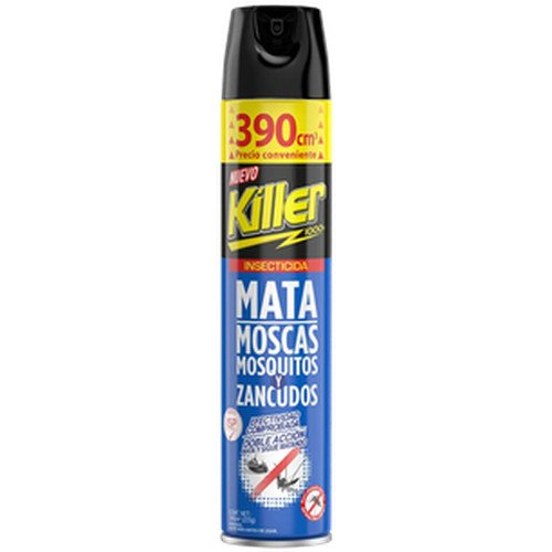 INSECTICIDA AEROSOL MOSCAS Y ZANCU KILLER 12X390CC