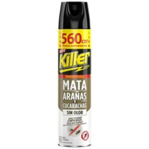 INSECTICIDA KILLER ARANA/CUCARA S/OLOR 12X560CC