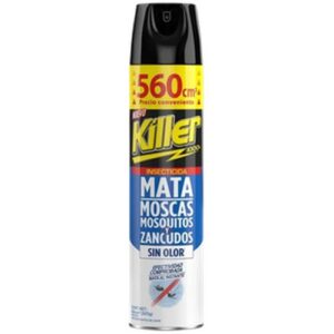 INSECTICIDA KILLER MOSCA/ZANCUDO S/OLOR 12X560CC