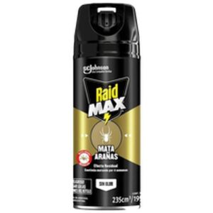 INSECTICIDA RAID MATA ARANAS AEROSOL 6X235CC
