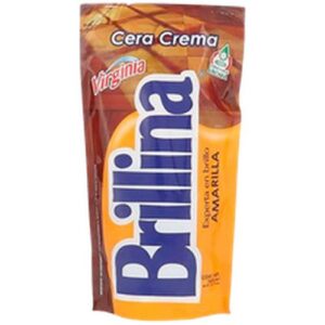 CERA CREMA AMARILLA D/P BRILLINA 12X340 CC