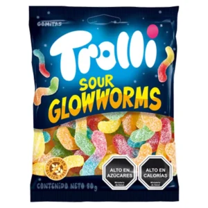 GOMITAS GUSANITO ACIDOS TROLLI 15X80GR