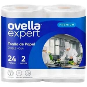 TOALLA PAPEL DH OVELLA 8X2ROLLOS 24MT