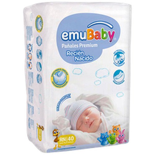 PANAL PREMIUM RECIEN NACIDO EMUBABY 8X40UN