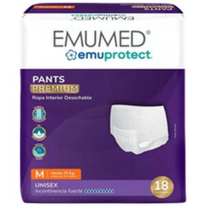 PANAL PANTS ADULTO M EMUMED 4X18 UN