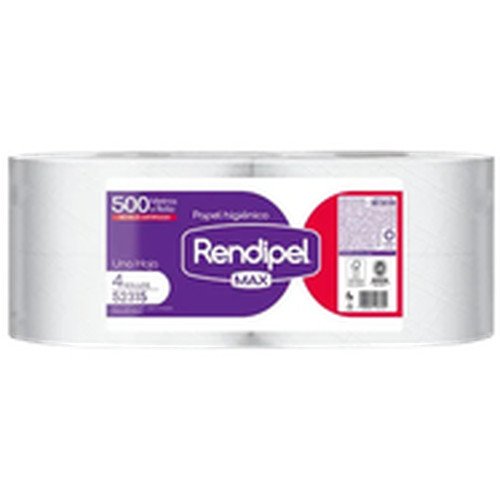 PAPEL HIGIENICO U/H MAX 500MT RENDIPEL 1X4 ROLLOS