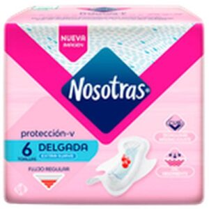 TOALLA FEMENINA DELGADA ALAS NOSOTRAS 24X6UN