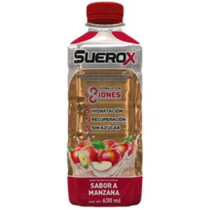 BEBIDA SUEROX MANZANA 12X630CC