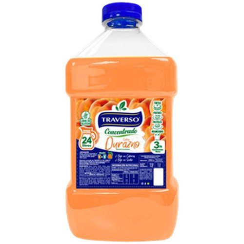 JUGO CONCENTRADO PIÑA PET TRAVERSO 4X3000CC