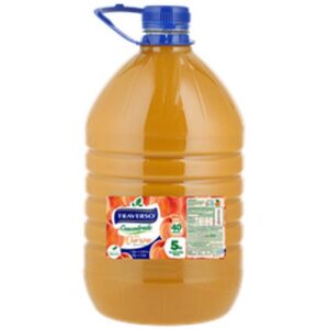JUGO CONCENTRADO DURAZNO TRAVERSO 4 X 5000 PET