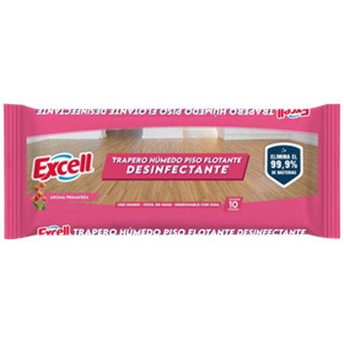 TRAPERO HUMEDO P/FLOTANTE PRIMAVERA EXCELL 10X10UN