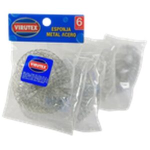 ESPONJA METAL ACERO VIRUTEX 10X6 UN