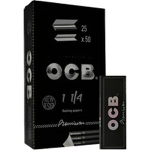 PAPELILLO PREMIUM 1 1/4 OCB 25 X 25UN