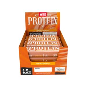 BARRA CARAMELO WILD PROTEIN 12X16X45GR