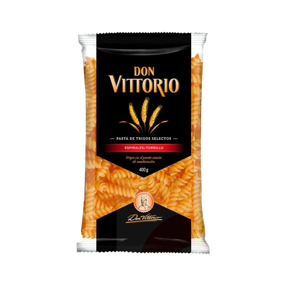 FIDEO ESPIRALES DON VITTORIO 12X400 GR