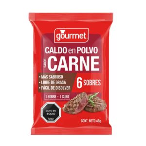 Caldo en Polvo Sabor Carne Gourmet