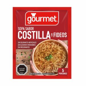 Sopa Instantánea Costilla con Fideos Gourmet 62 g