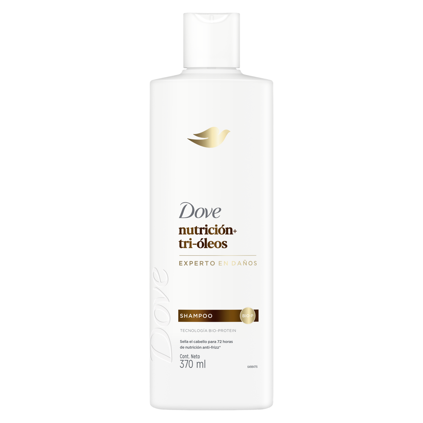 Shampoo Nutrición Tri Óleos Dove 370 ml