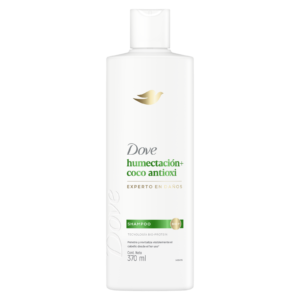 Shampoo Humectación Coco y Antioxidantes Dove 370 ml